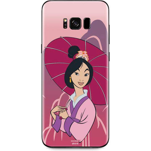 Disney Mulan with Umbrella Galaxy S8 Plus Skin